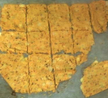 בצק חתוך בתבנית